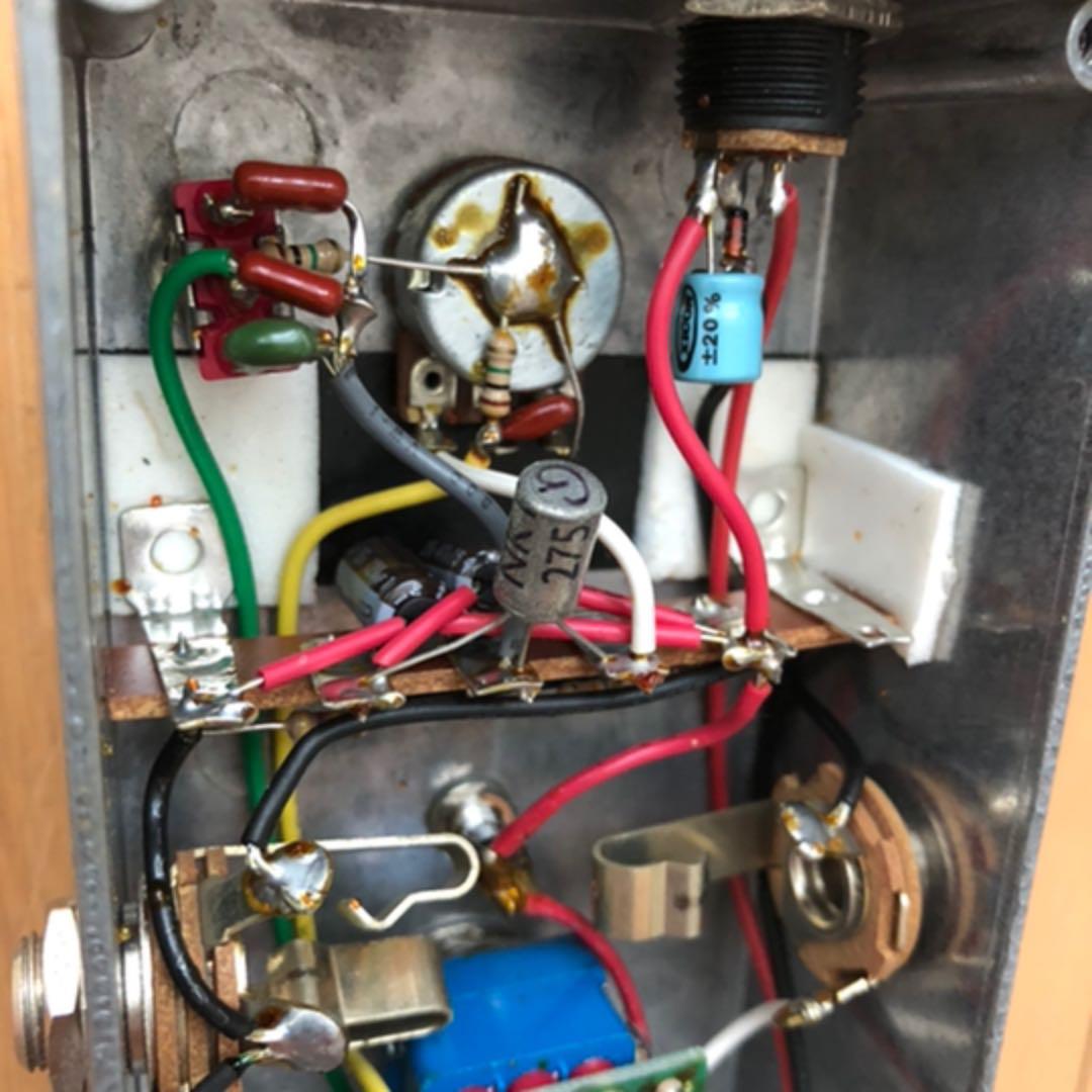 ギター Analog.man Beano Boost NKT275 white Dot