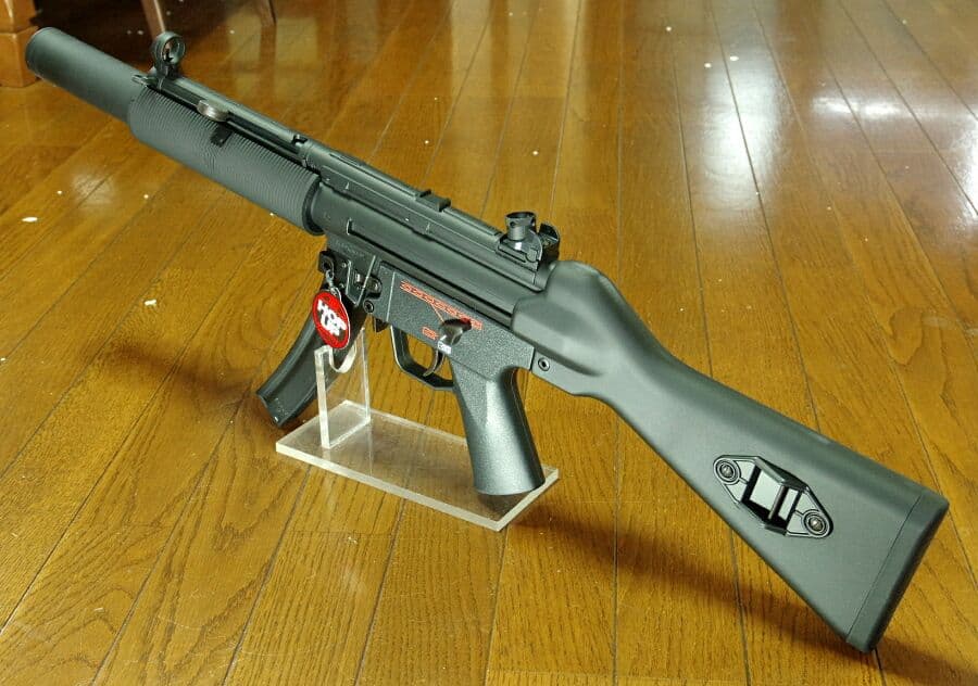 東京マルイ H&K MP5SD5 200連射マガジン付き