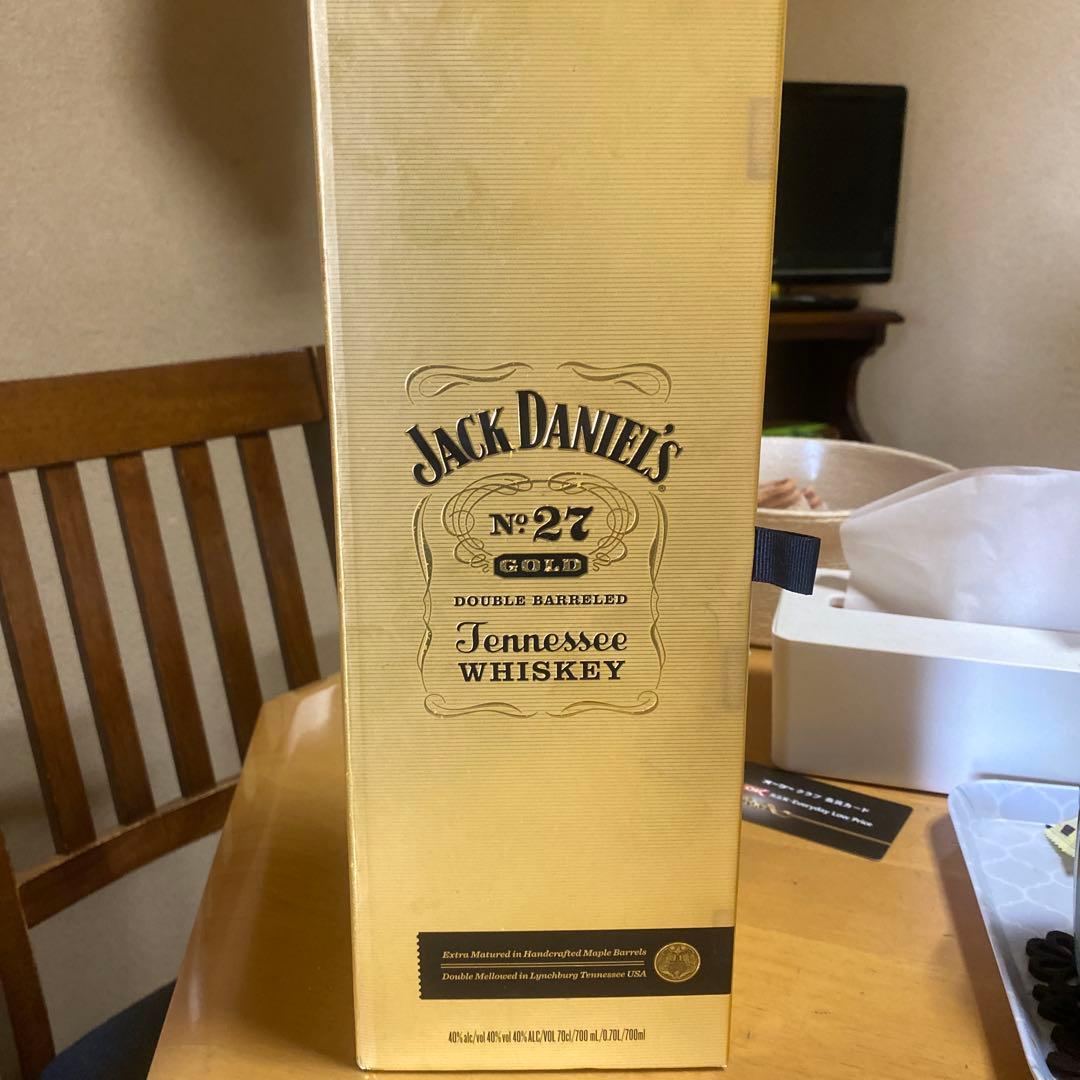 Jack Daniel's No.27 Gold 700ml 空き瓶 箱付き