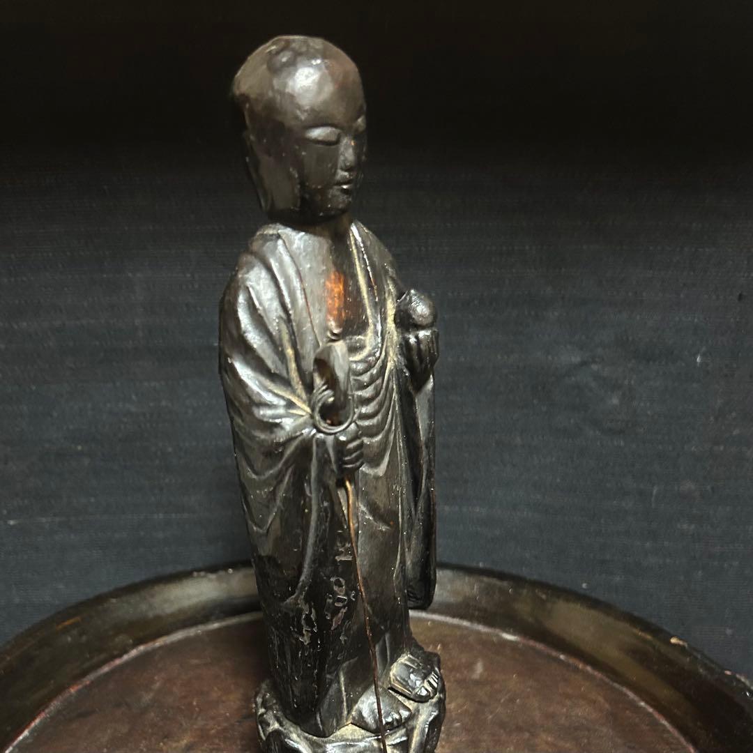 旧家解体時にでた、古い木彫の地蔵尊