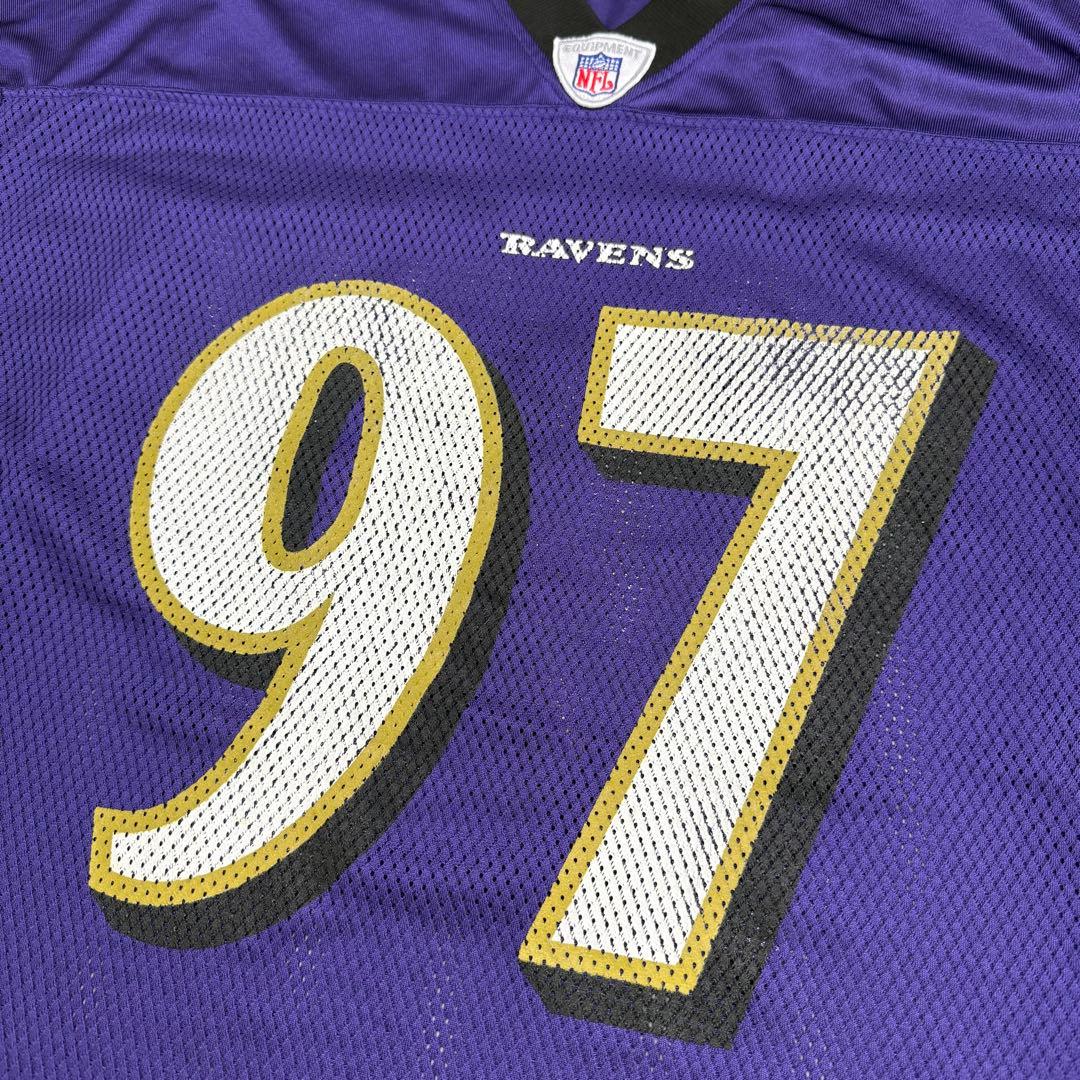 Reebok BALTIMORE RAVENS Gregg♯97 ゲームシャツ