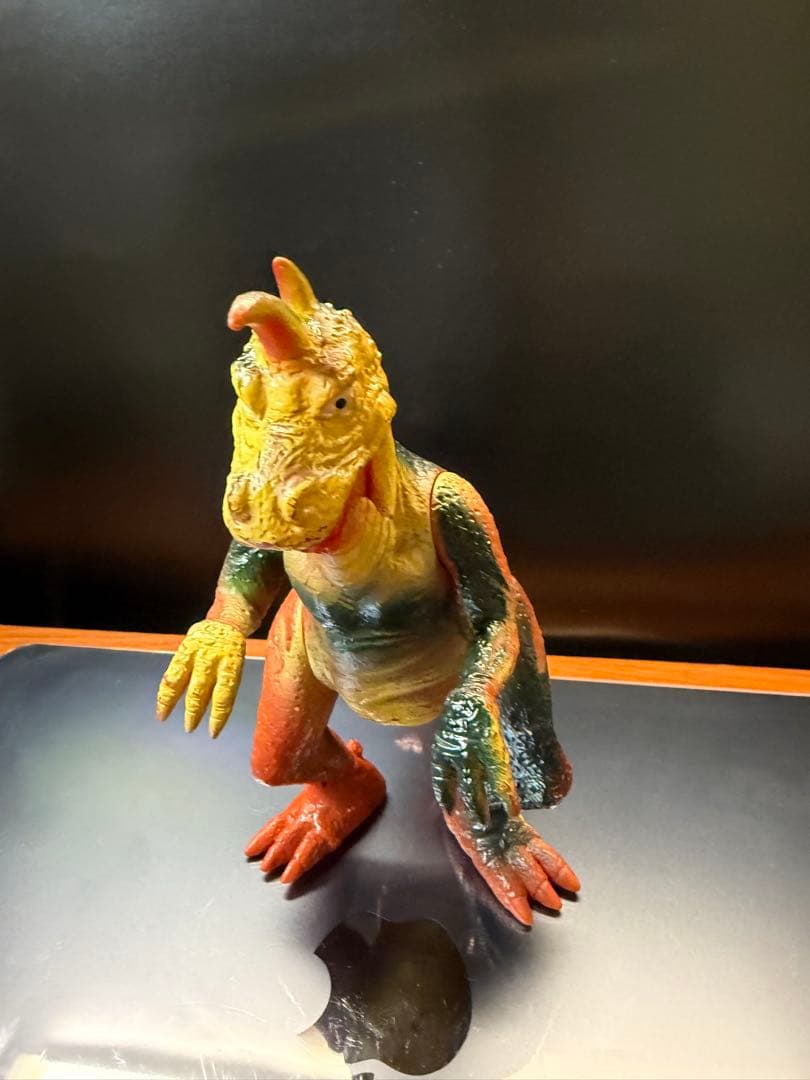 ポピー シーグラ キングザウルスシリーズ 足型付 ソフビ 当時物　ウルトラマンA