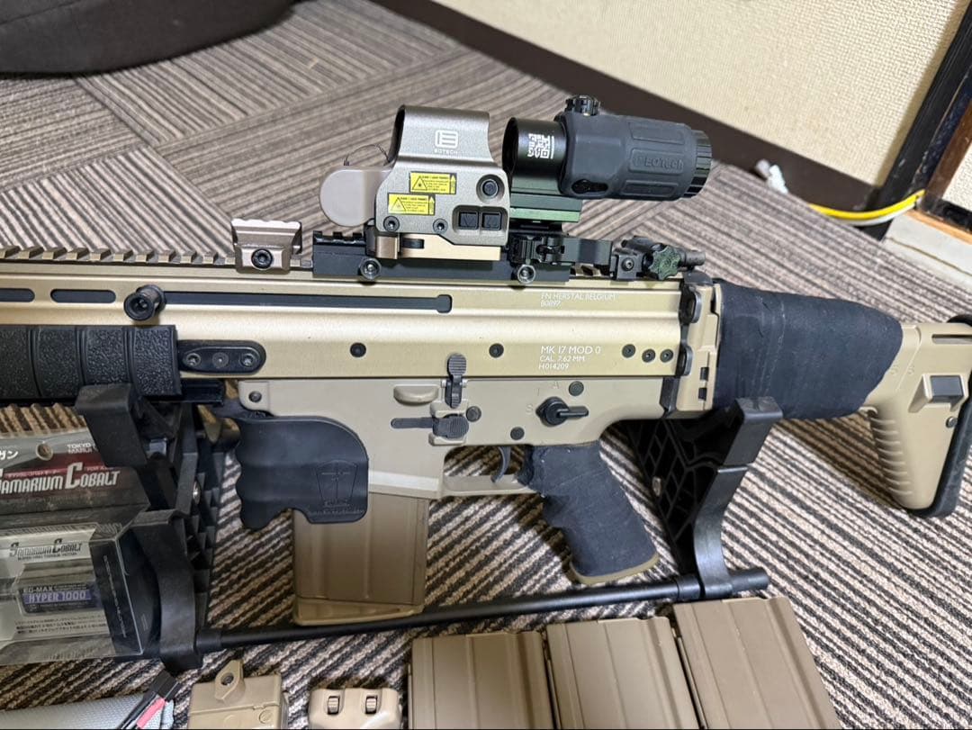 東京マルイNO18 SCAR-H次世代電動ガン カスタム仕様