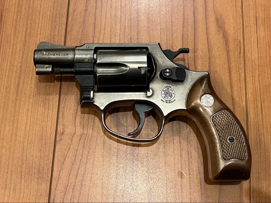 マルシン　ガスリボルバー　S&W　M36　チーフスペシャル　メタルフィニッシュ