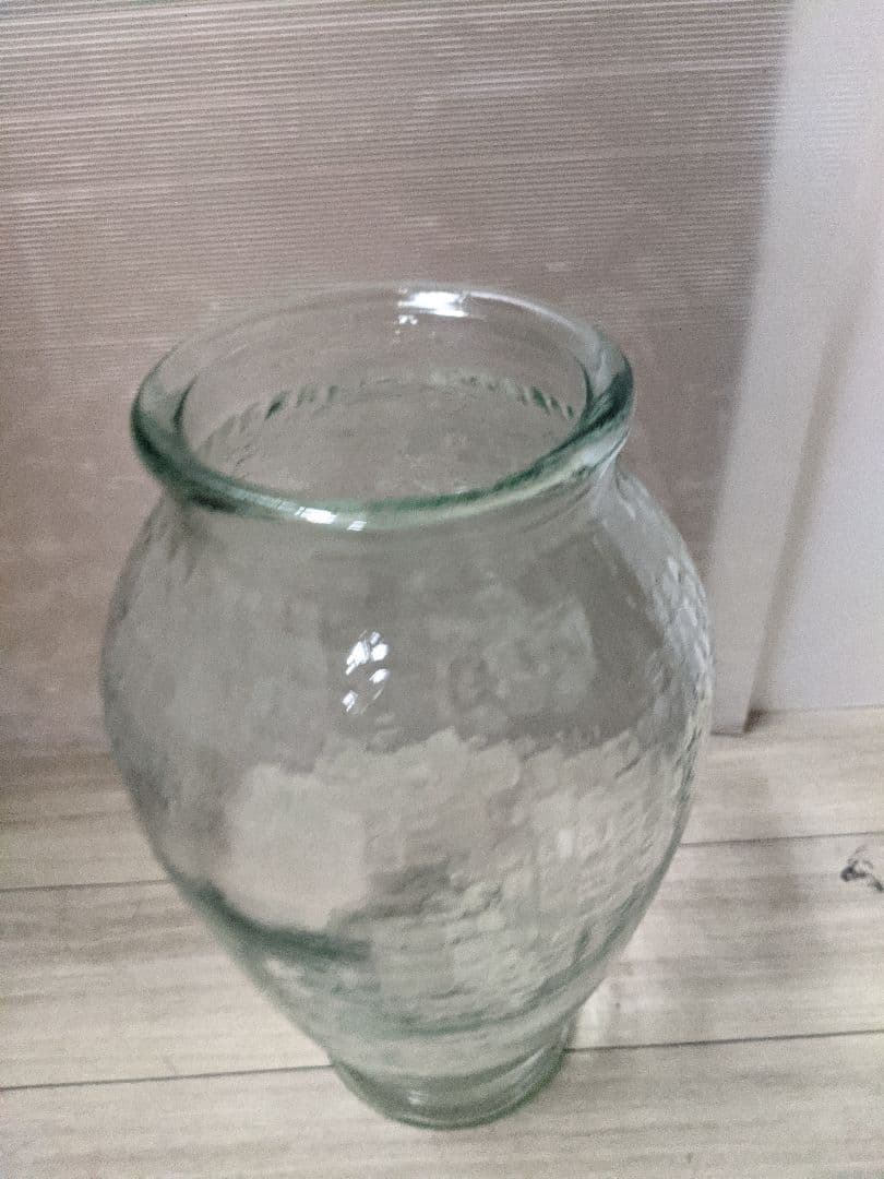 イタリア製 フラワーベース 花瓶 ガラス製 インテリア 花器