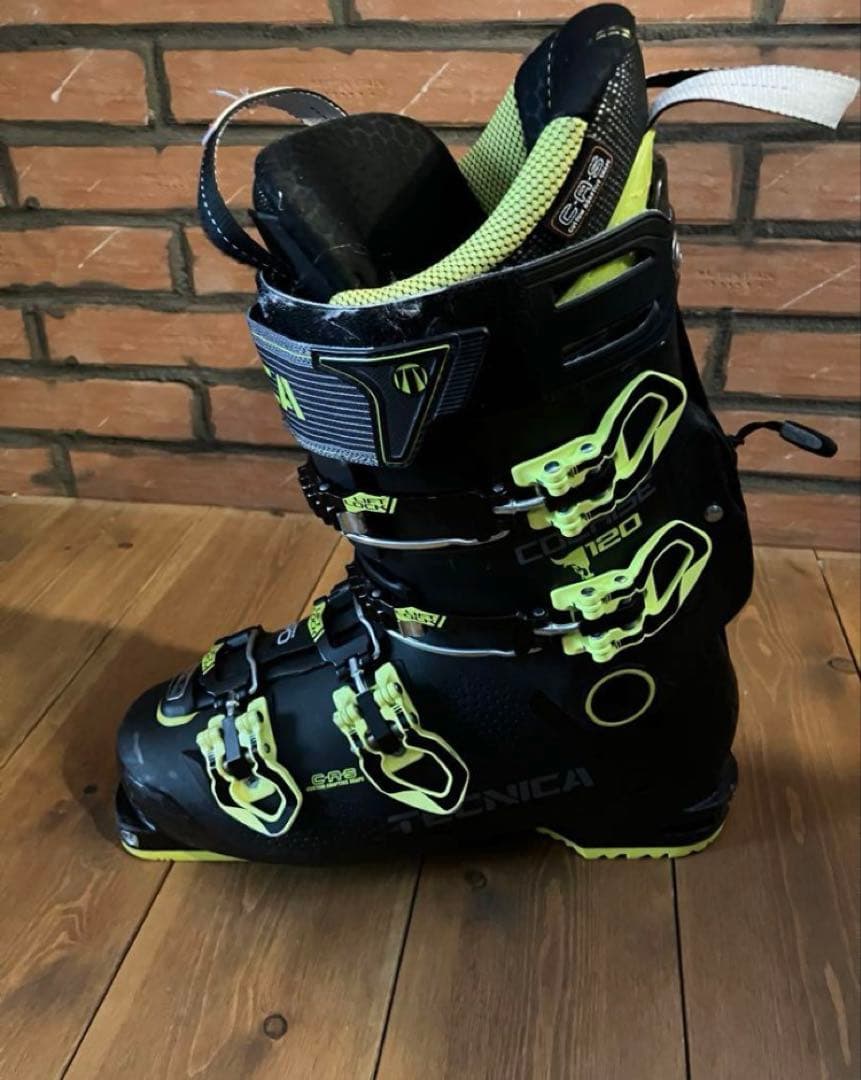 TECNICA スキー用ブーツ ブラック/イエロー