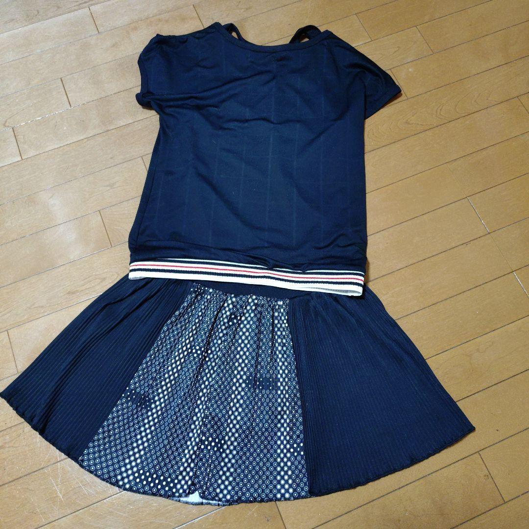 フィラテニスウェアセットアップブラック