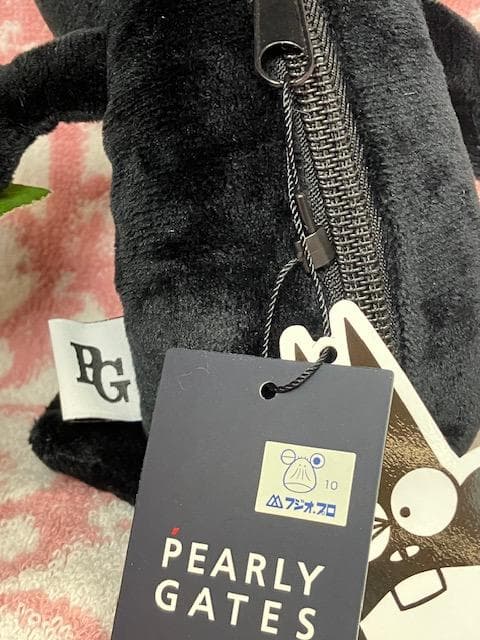 ☆未使用 PEARLY GATES パーリーゲイツ×ニャロメゴルフボールケース