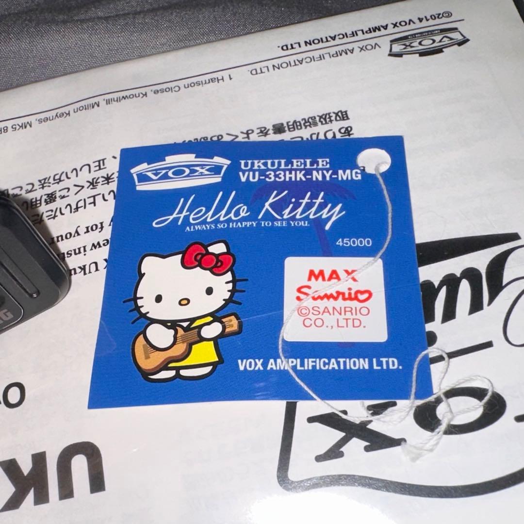 Y*a様 VOX VU-33HK-NY-MG キティ ウクレレ