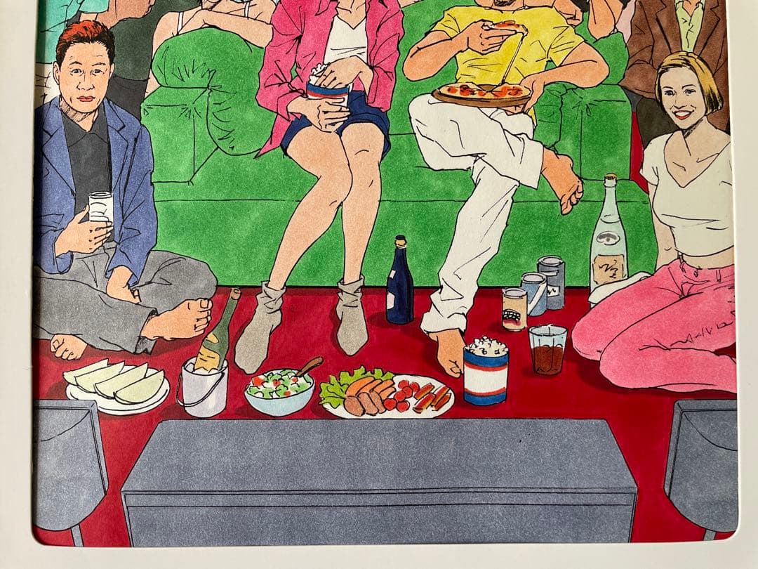 ⭐︎ 桑田○祐、松任○由美、タイガー○ッズ、木村○也、宮崎○などの手書きイラスト