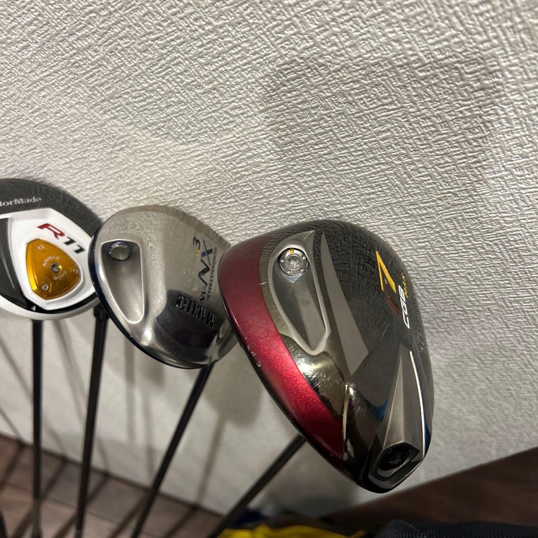 初心者マックテック他　メンズS R 13本　右利き　ゴルフセット