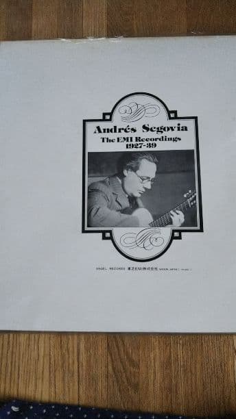 アンドレスセゴビアのレコード