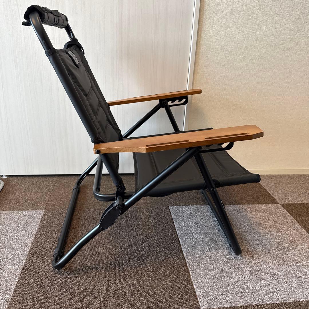 AS2OV アッソブアウトドアチェア ブラック