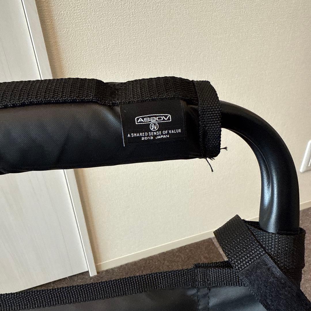 AS2OV アッソブアウトドアチェア ブラック