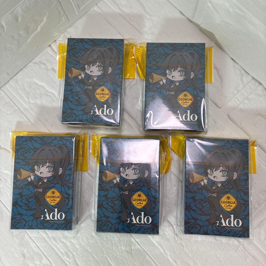 【大幅値下げ】【全４種×5セット】【非売品】Ado　トランプ　ジョージア