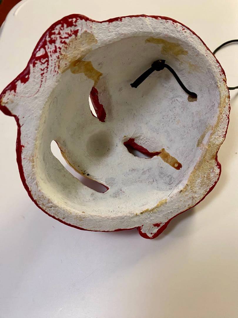 ブータン のお面　仮面　アツァラ　Atsara B