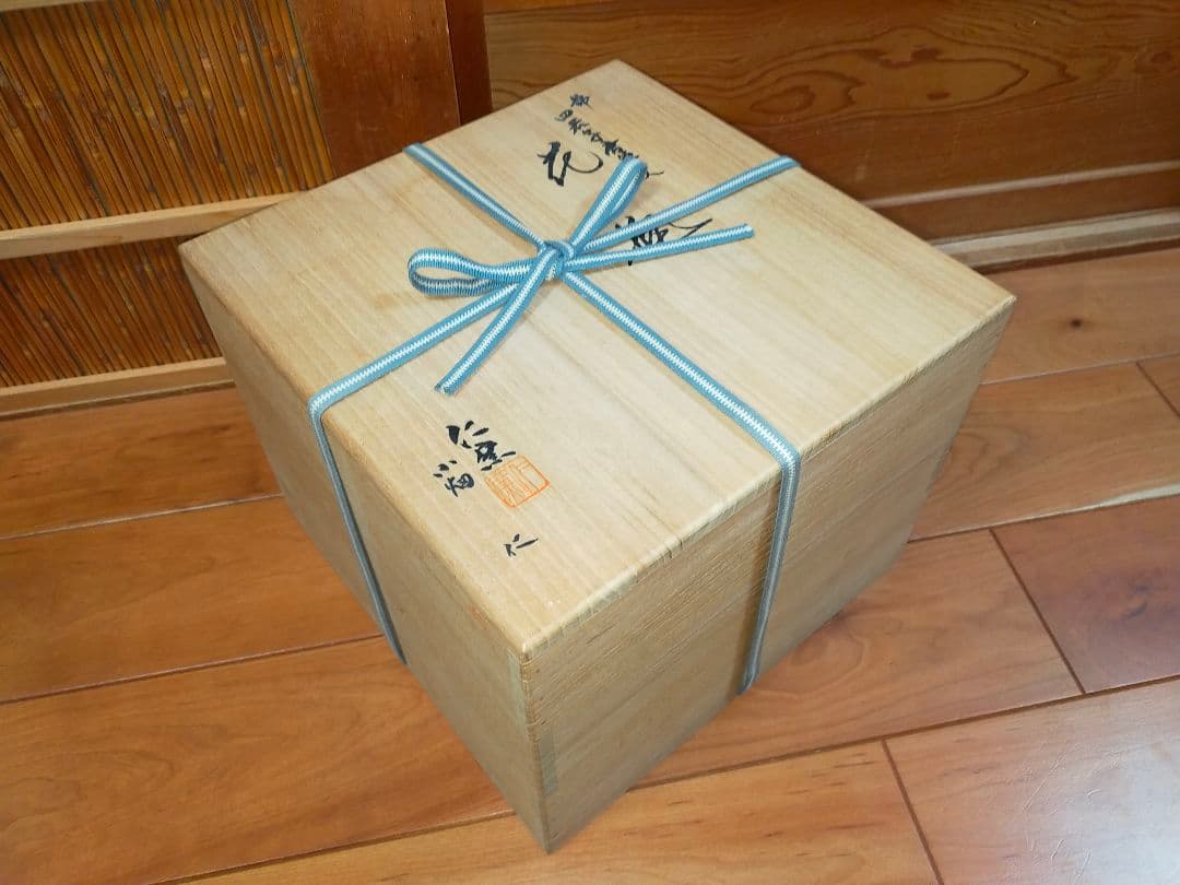 ♥値下げ！小畑仁　柿右衛門様式　特大　花瓶　共箱付き　有田焼　伊万里　骨董　古玩