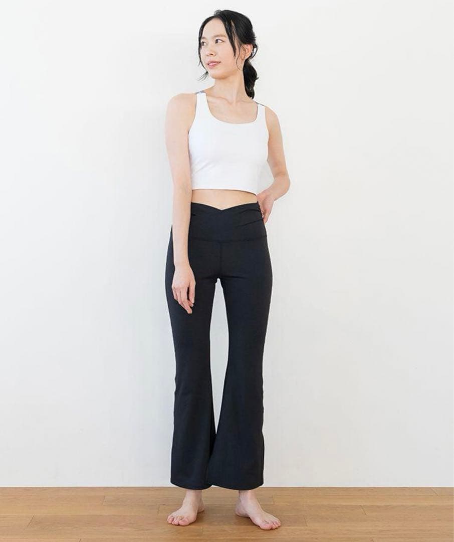 専用 スカーラ 【SUKALA】ベーシックフレアパンツ ブラック ヨガ L