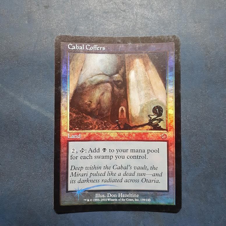 foil　TOR・陰謀団の貴重品室/Cabal Coffers