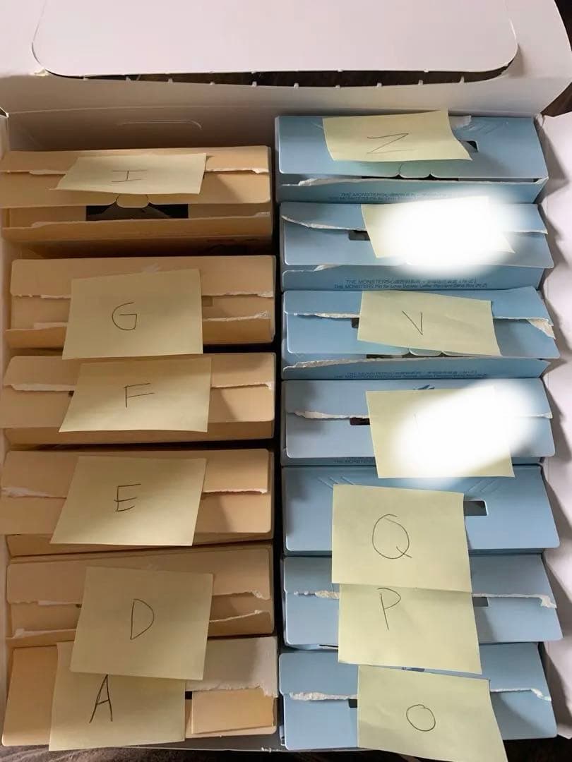 ラブブ PIN FOR LOVE アルファベット ペンダントアソートセット