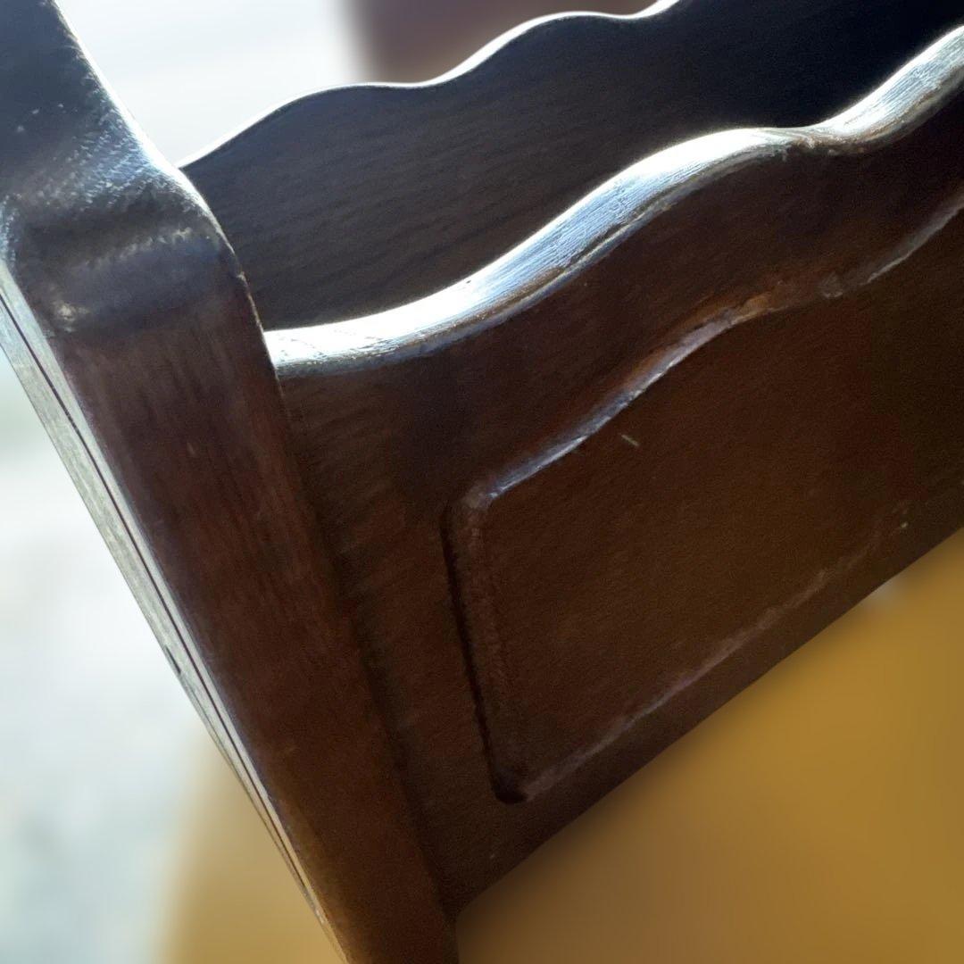 本日限定価格　アンティーク家具　引き出し付きタイプ マガジンラック