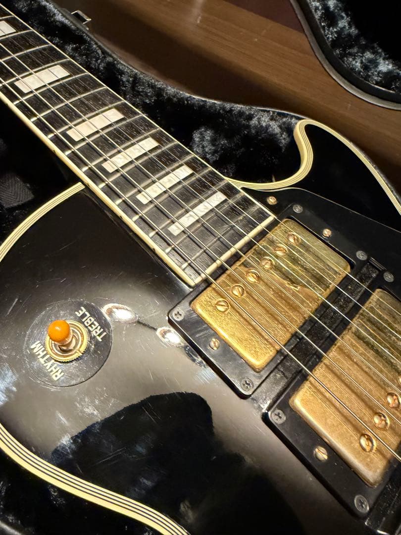 Burny レスポール カスタム 3PU バーニー　ギブソン