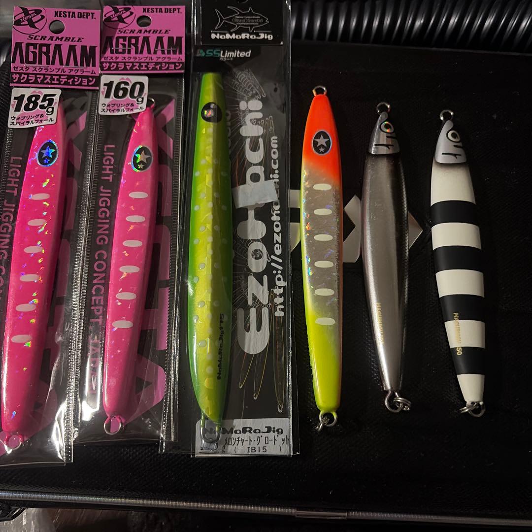 サクラマスジギング　メタルジグ