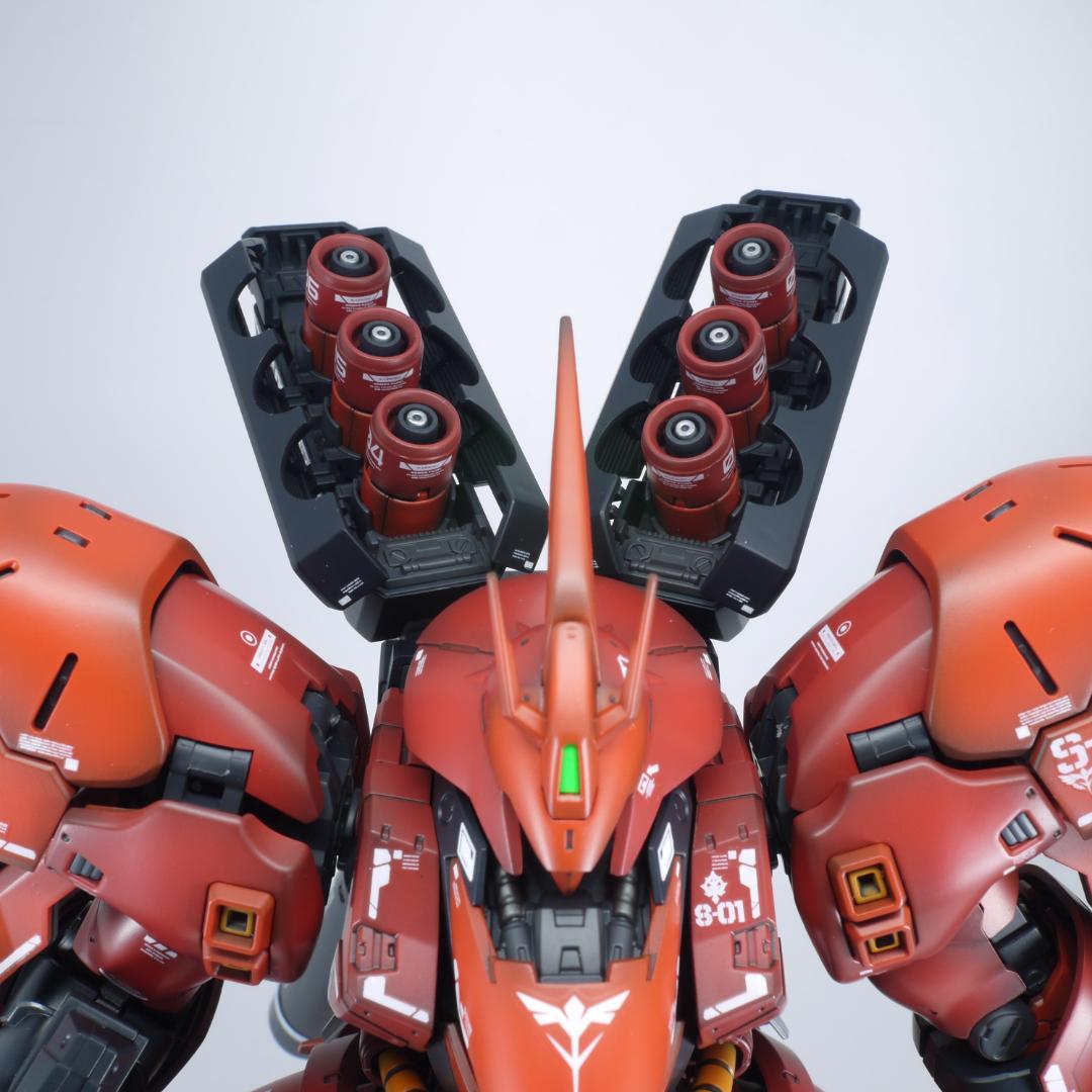ガンプラ　RG サザビー　全塗装　完成品