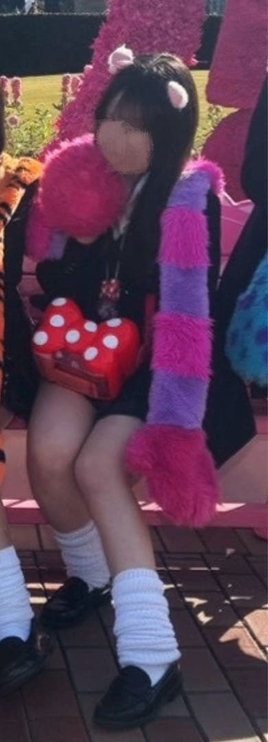 ディズニーチシャ猫マフラーキャップ