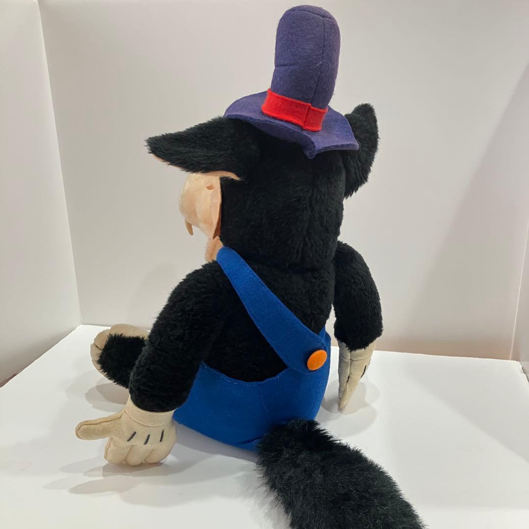 東京ディズニーランド　ビッグバッドウルフ　ぬいぐるみ　昭和レトロ