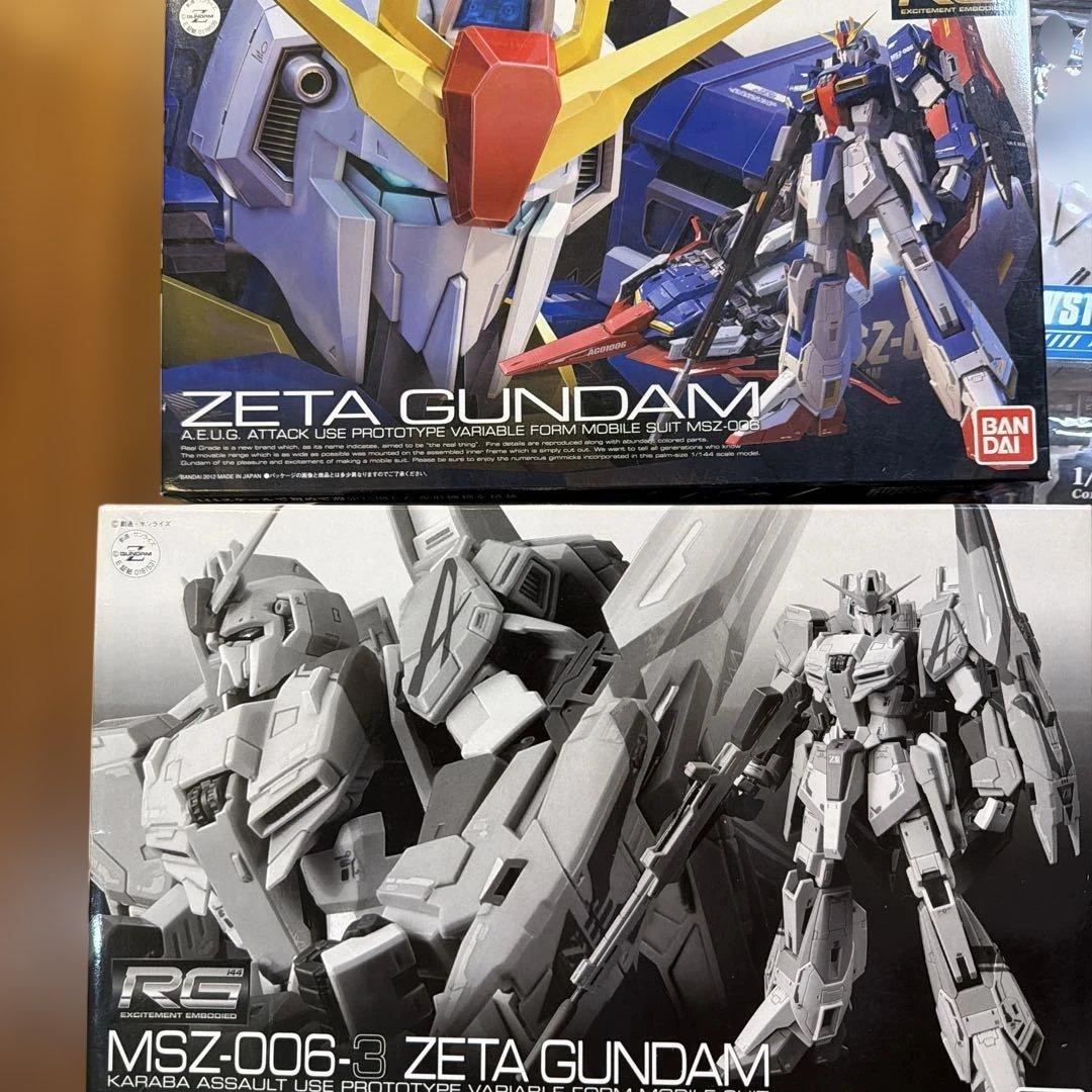 d*i様 RG Zガンダム　ノーマル　３号機　システムウエポン2個　セット　未組