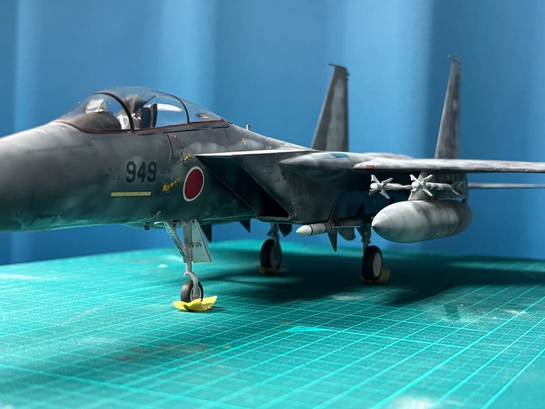 戦闘機　プラモデル完成品　ハセガワ　1/48 F-15J イーグル　航空自衛隊