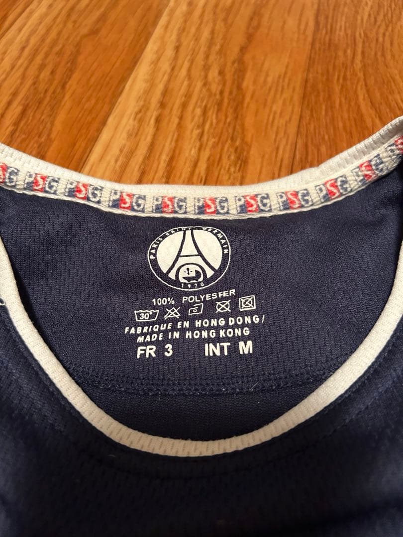 PSG パウレタ 03-04 半袖シャツ パリ直営店購入 正規品 M~L相当