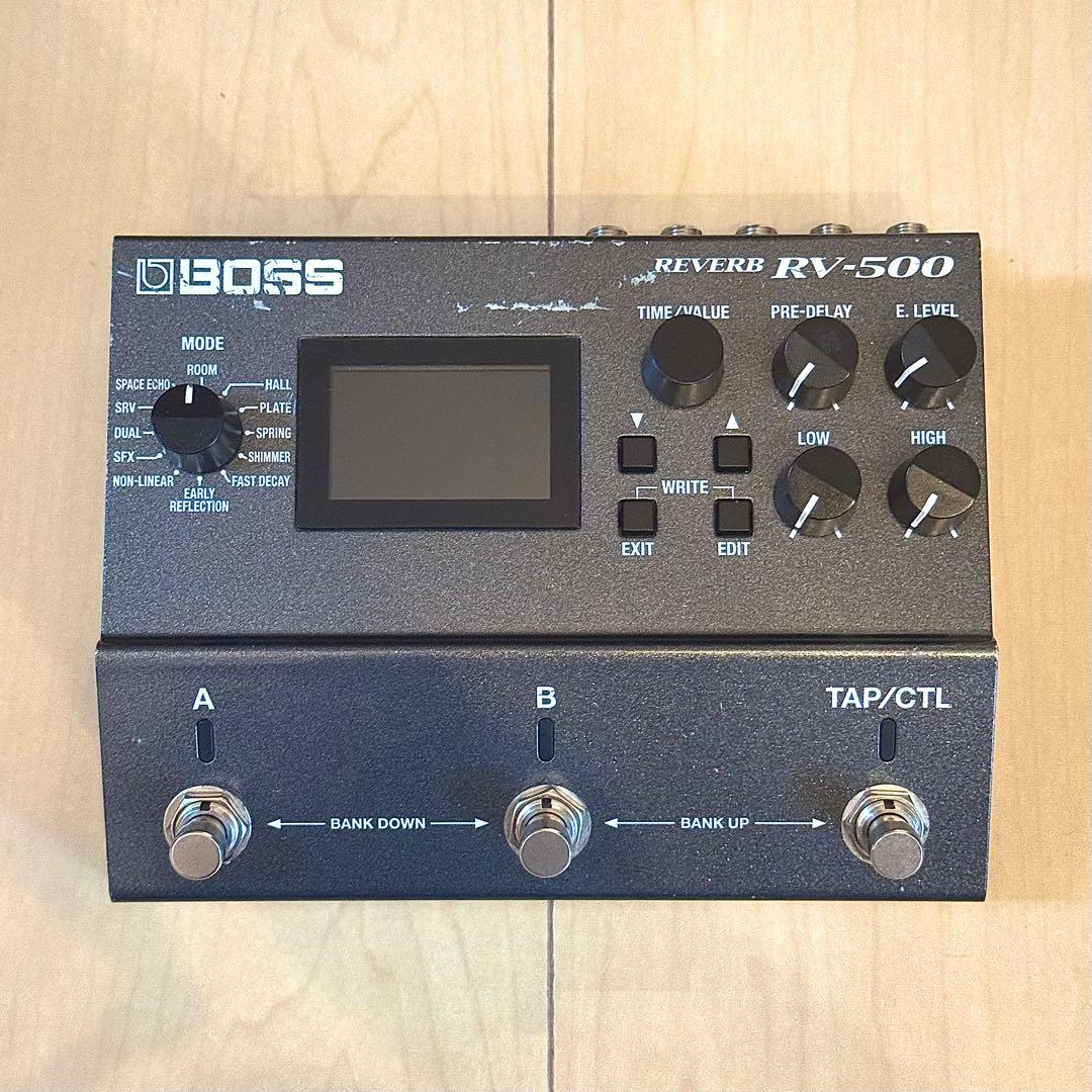 【箱付】BOSS リバーブエフェクター RV-500