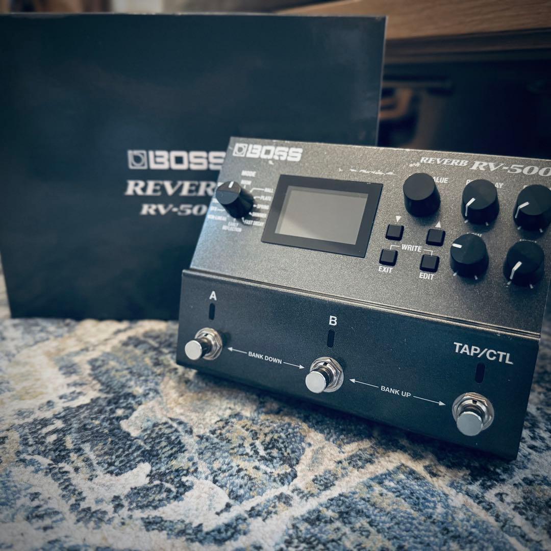 【箱付】BOSS リバーブエフェクター RV-500