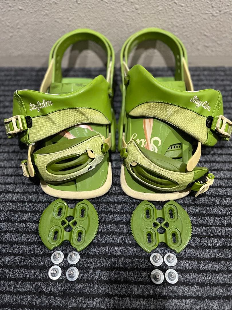 スノーボード BURTON STAY CALM BOMBER GREEN L