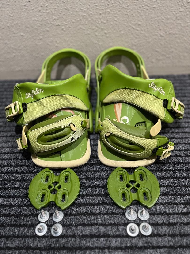 スノーボード BURTON STAY CALM BOMBER GREEN L