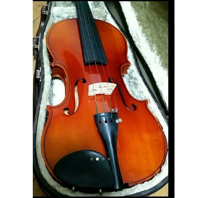 高級 バイオリン 鈴木 No.200 4/4 新品弓、肩当て、松脂付 定価6万