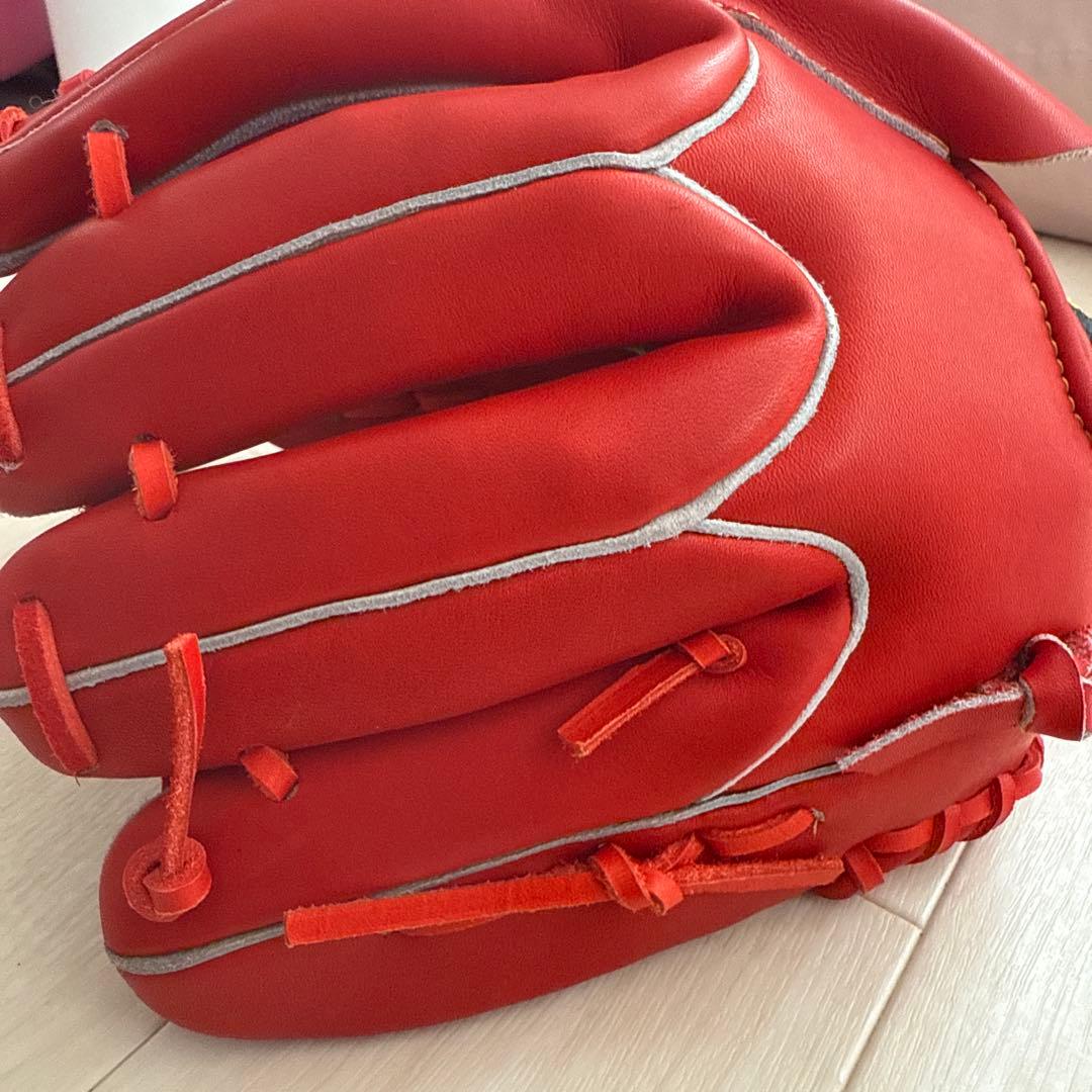 硬式・軟式兼用グラブ【投手用　縦型】