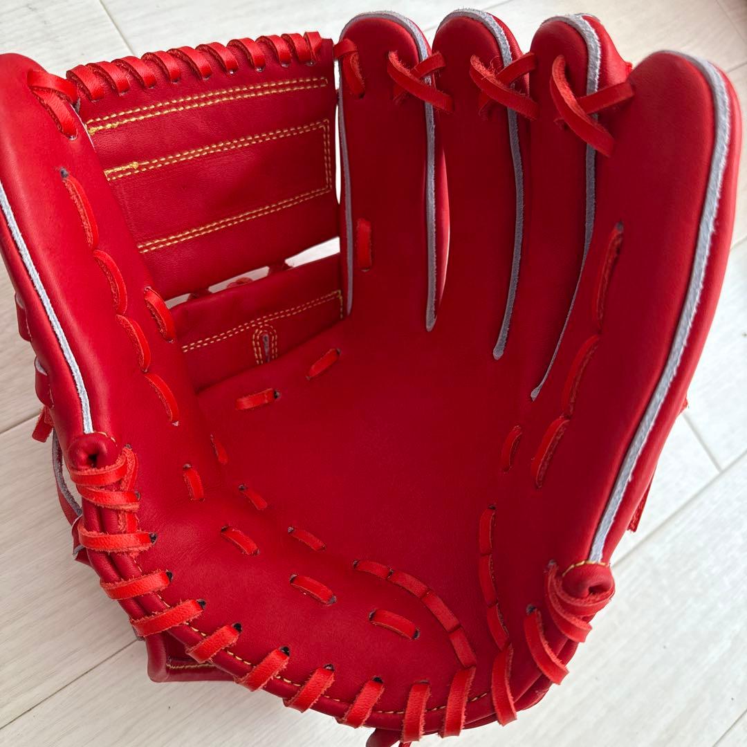 硬式・軟式兼用グラブ【投手用　縦型】