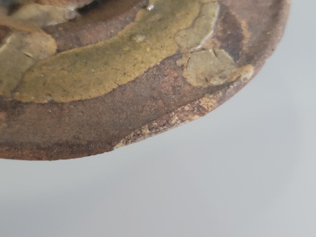 古美術 茶道具 古志賀焼 水指 時代物 DT164