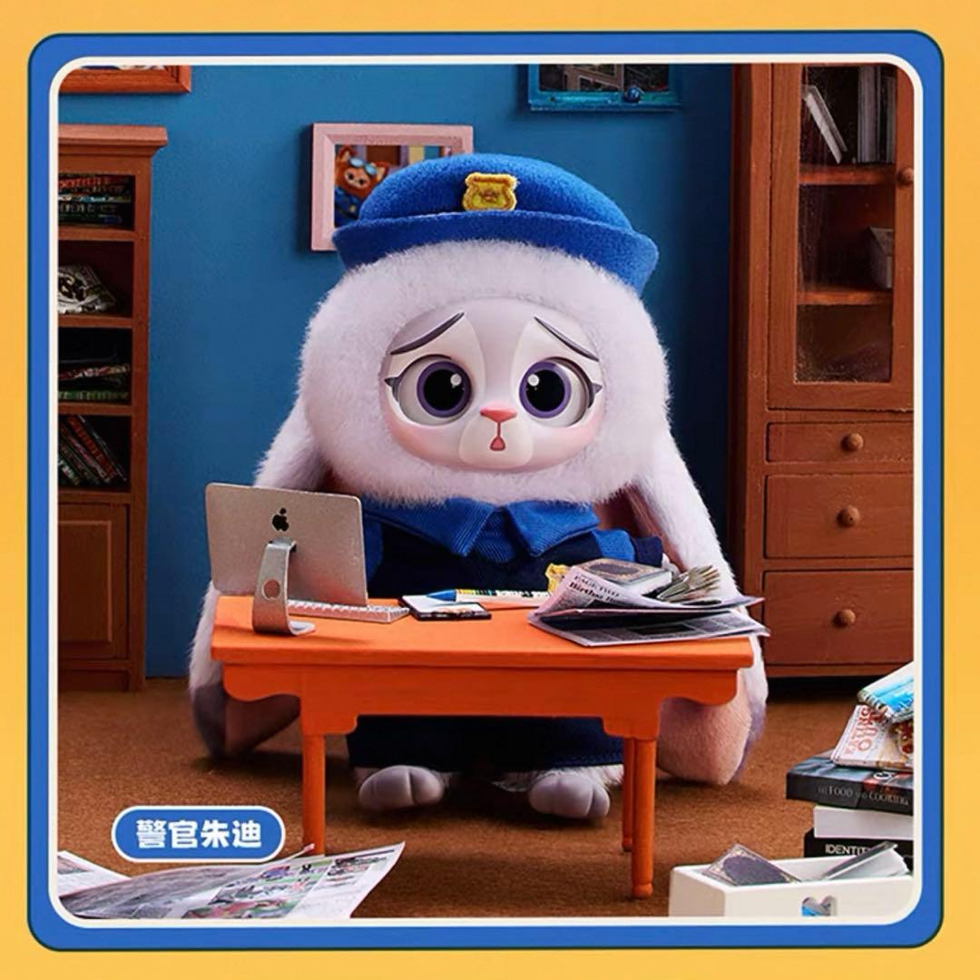 MINISO ディズニー　ズートピア　マスコット　ジュディ　ニック　2点セット