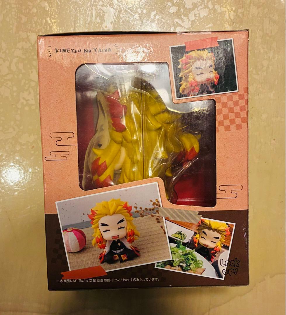 【新品未開封】 鬼滅の刃るかっぷ　煉獄杏寿郎　にっこり verフィギュア