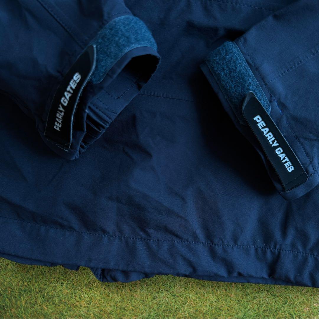 パーリーゲイツ　ジャケット　レイン　2way パーカー　L〜XL相当 紺　濃紺