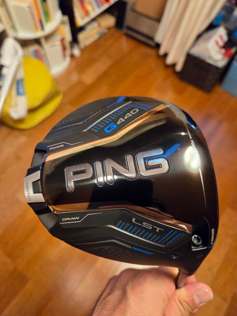 G440LST ドライバー PING BLACK 65 S 9°ヘッドカバー付き