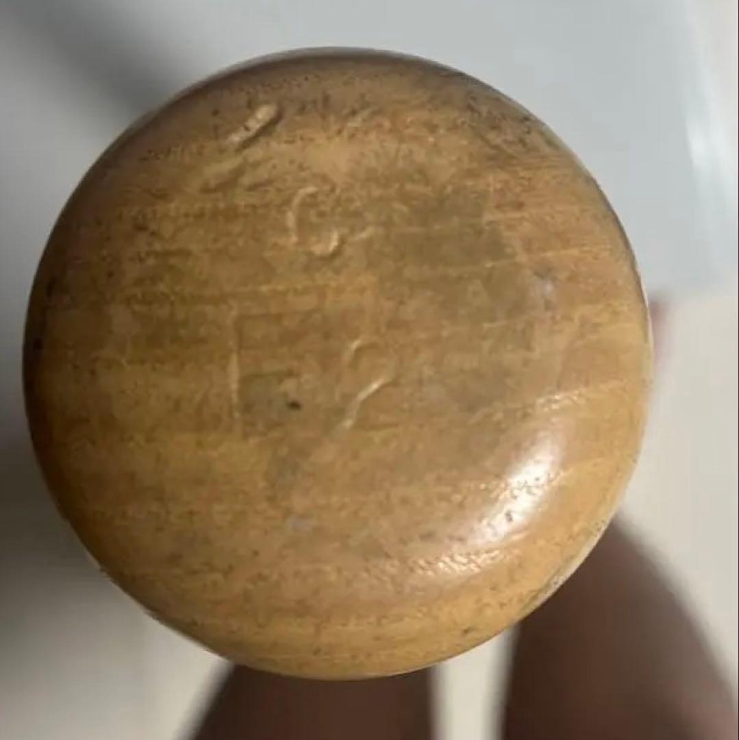 日本ハムファイターズ　杉谷拳士　バット　サイン入り