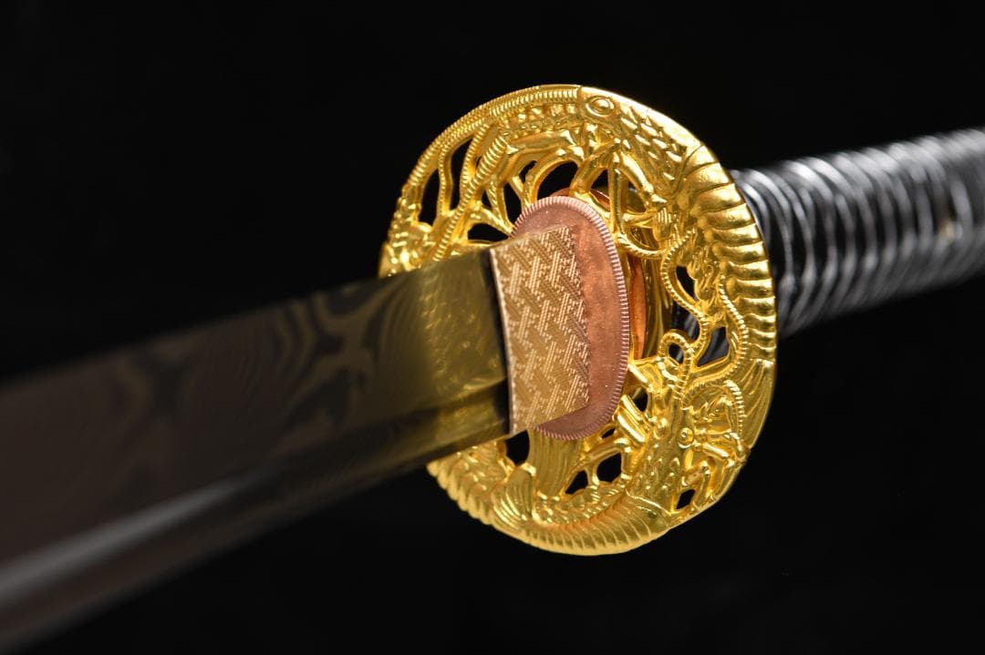 金ザリガニ打刀 日本刀 模造刀 居合刀 武士道 武蔵 鑑賞用 手鍛造打