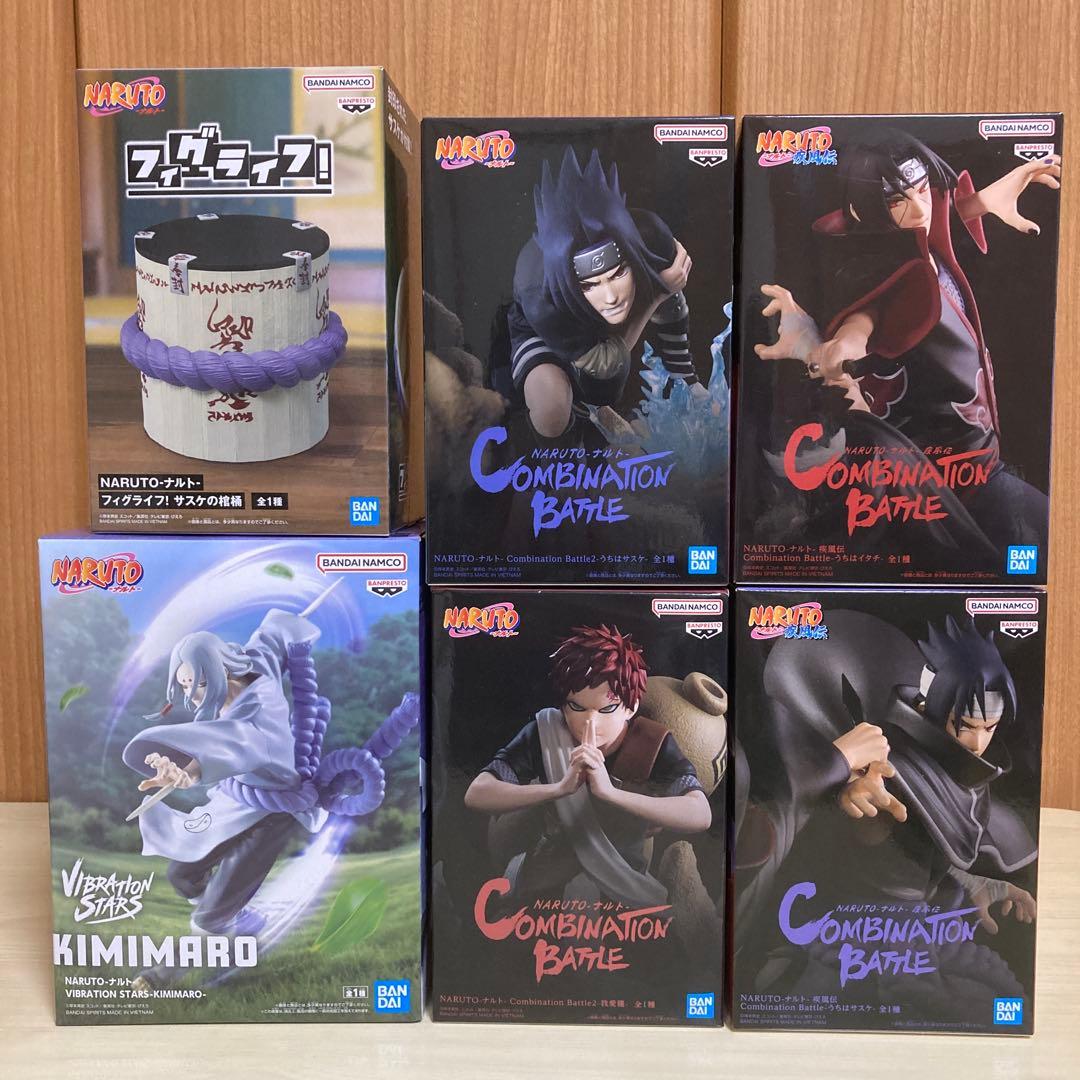 NARUTO COMBINATION BATTLE フィギュア 6体セット