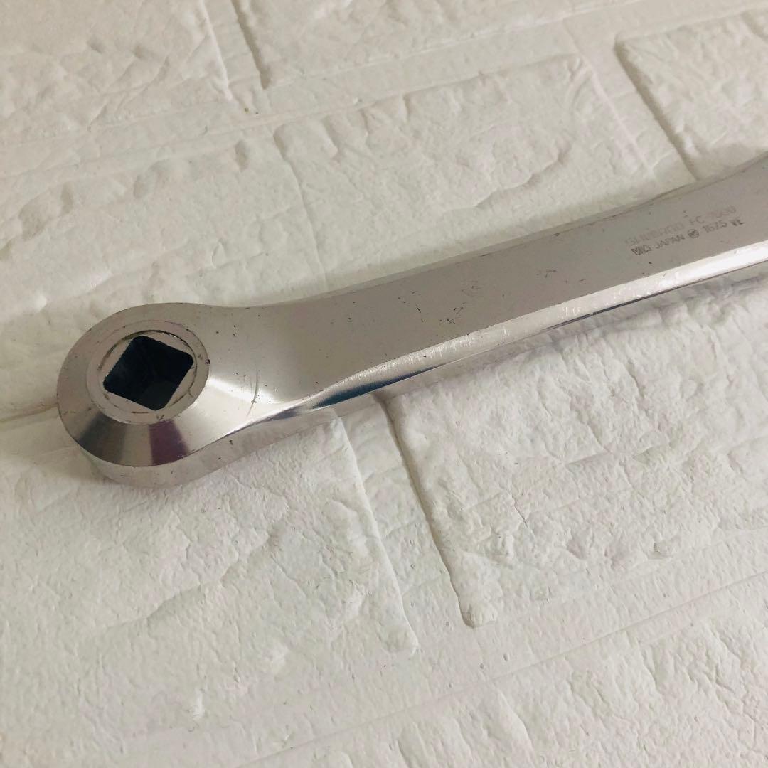 シマノ NJS ピスト クランク FC-7600 167.5mm ネジなし