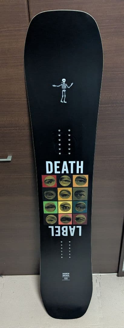 DEATH LABEL ANDREW BREWER　21-22モデル 151㌢